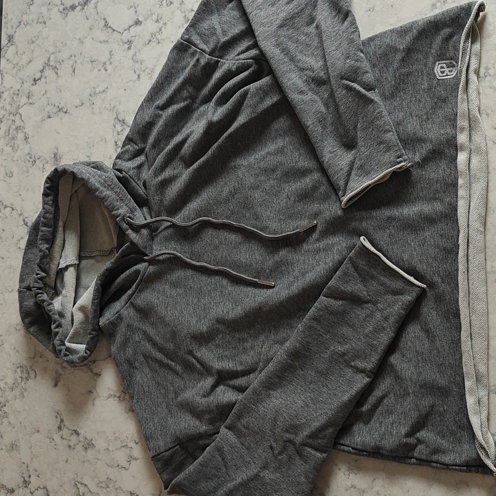 Born Primitive women's cropped cut-out hoodie